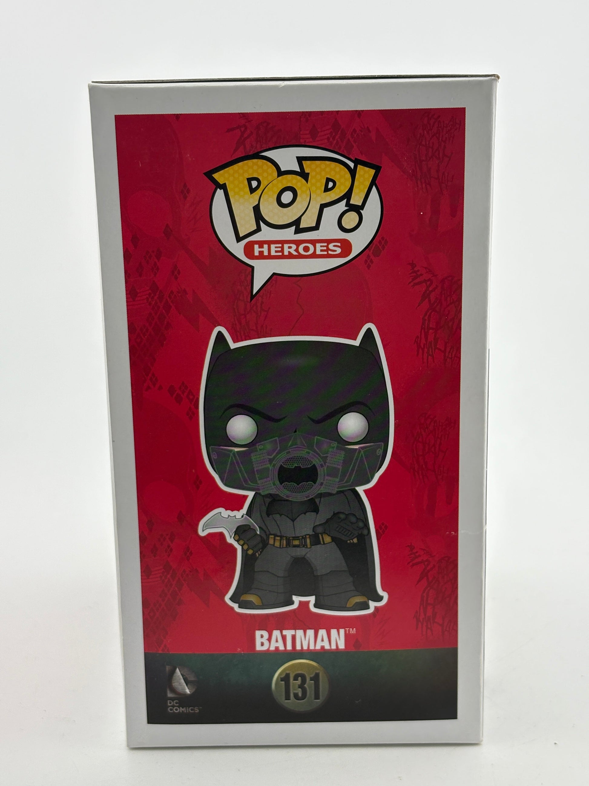 Funko POP! Heroes Suicide Squad #131 Batman 2016 Summer Con Limited FRENLY BRICKS - Open 7 Days