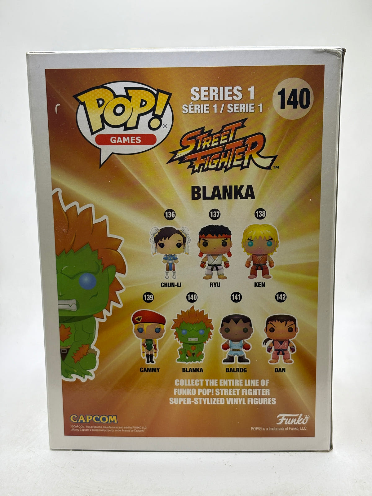 Funko POP! Games Street Fighter #140 Blanka Vinyl Figure image 3