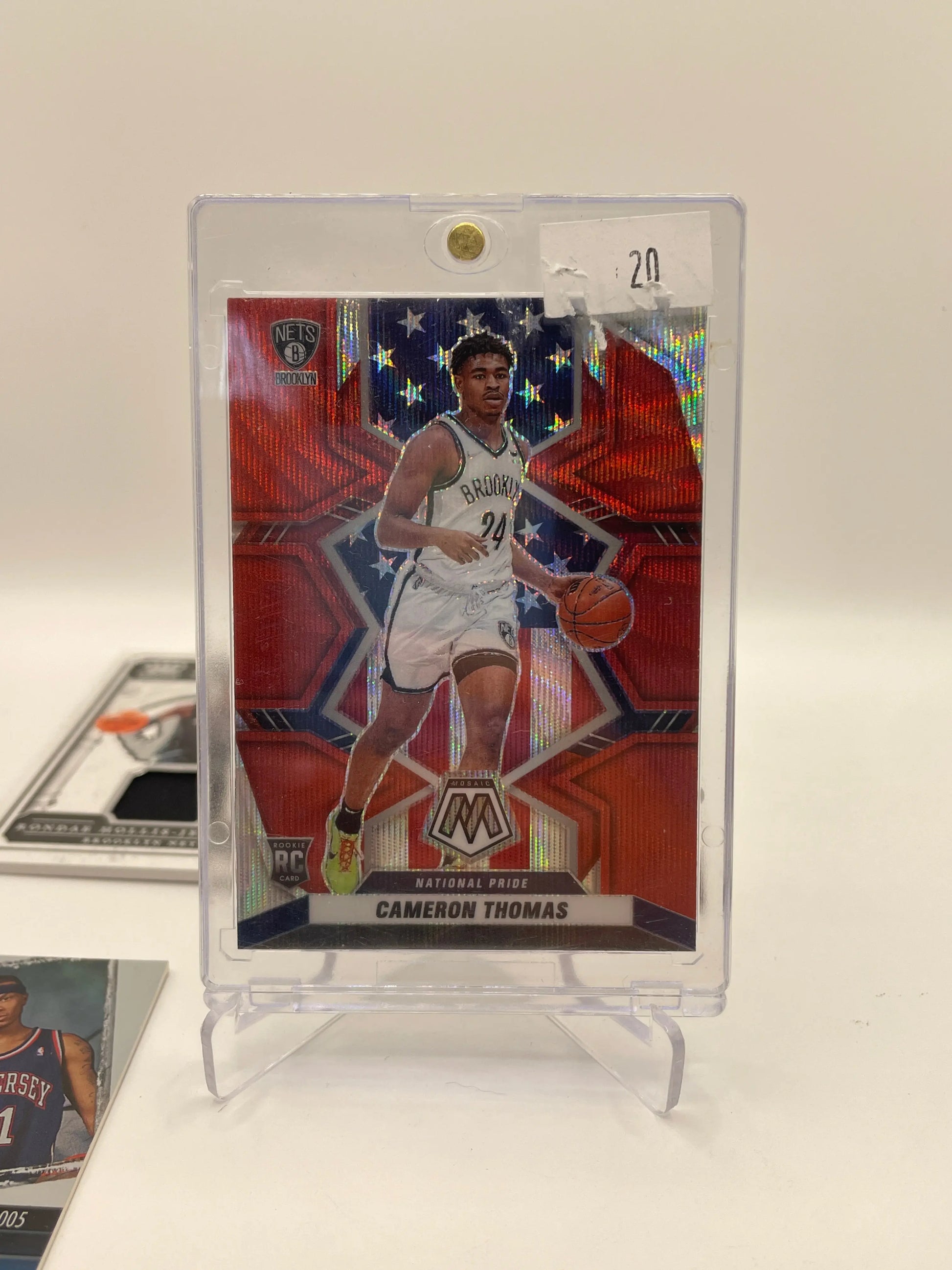 NBA Auto & Patch Brooklyn Nets sports card lot , bundle - Edmond Sumner + more (lot#45) FRENLY BRICKS - Open 7 Days