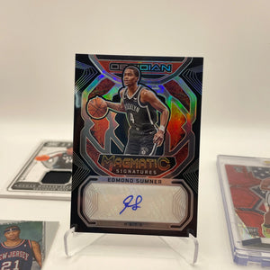 NBA Auto & Patch Brooklyn Nets sports card lot , bundle - Edmond Sumner + more (lot#45) FRENLY BRICKS - Open 7 Days