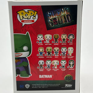 Funko POP! Heroes Suicide Squad #188 Batman 2017 Summer Con Limited FRENLY BRICKS - Open 7 Days