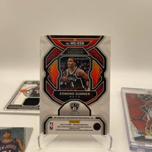 NBA Auto & Patch Brooklyn Nets sports card lot , bundle - Edmond Sumner + more (lot#45) FRENLY BRICKS - Open 7 Days