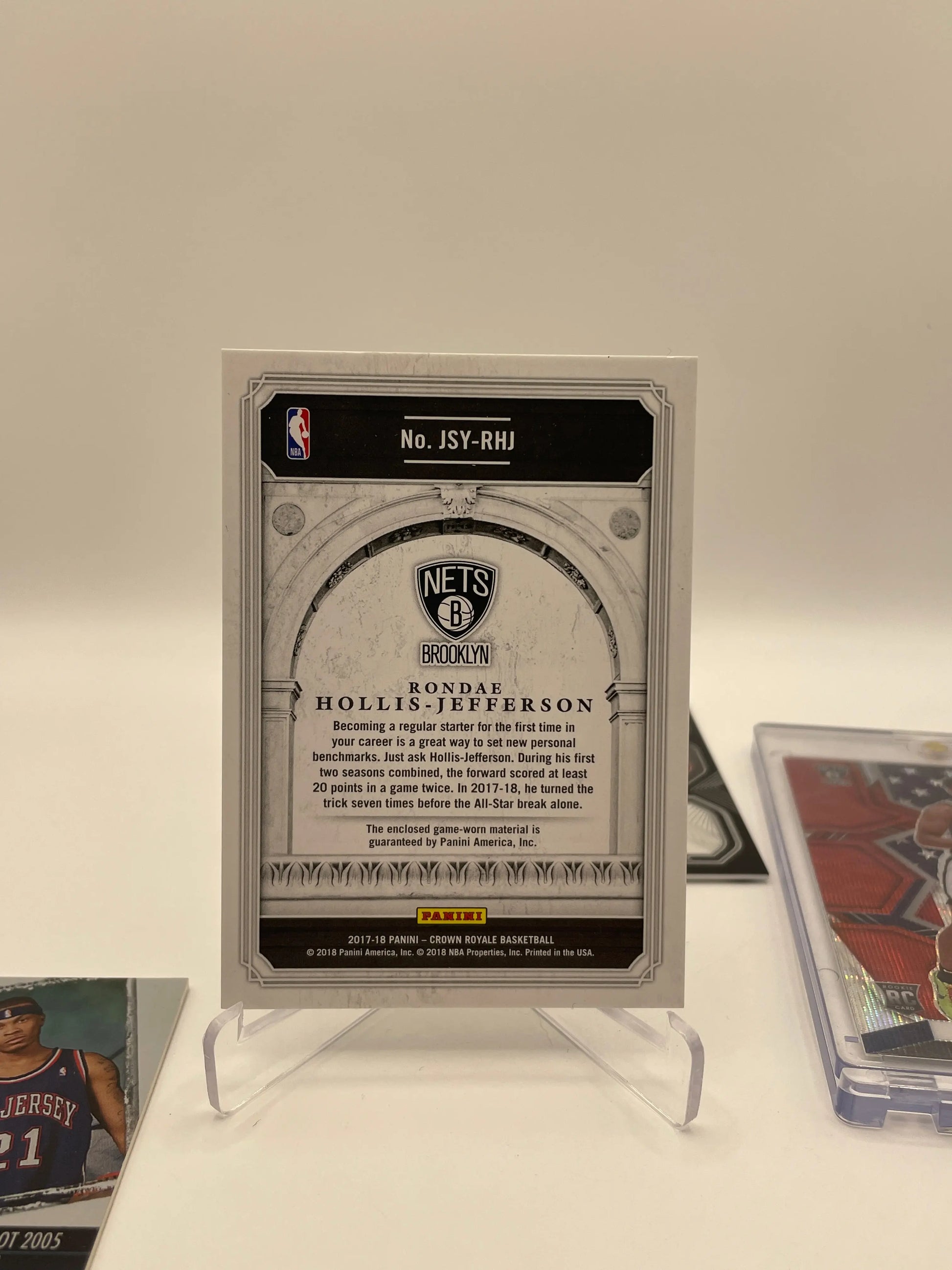 NBA Auto & Patch Brooklyn Nets sports card lot , bundle - Edmond Sumner + more (lot#45) FRENLY BRICKS - Open 7 Days