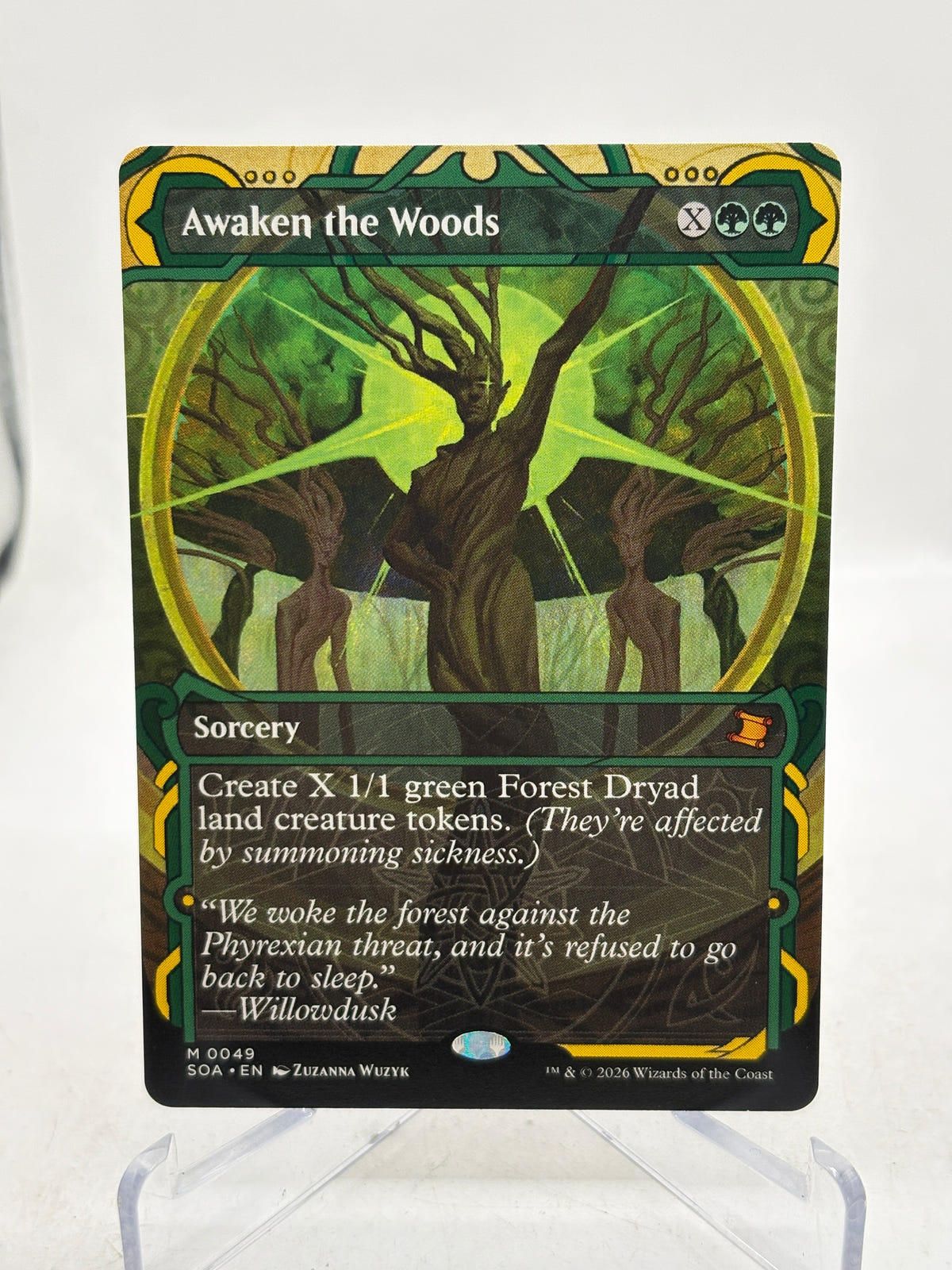 Magic the Gathering - Awaken the Woods M 0049 Non-Foil SOA image 1