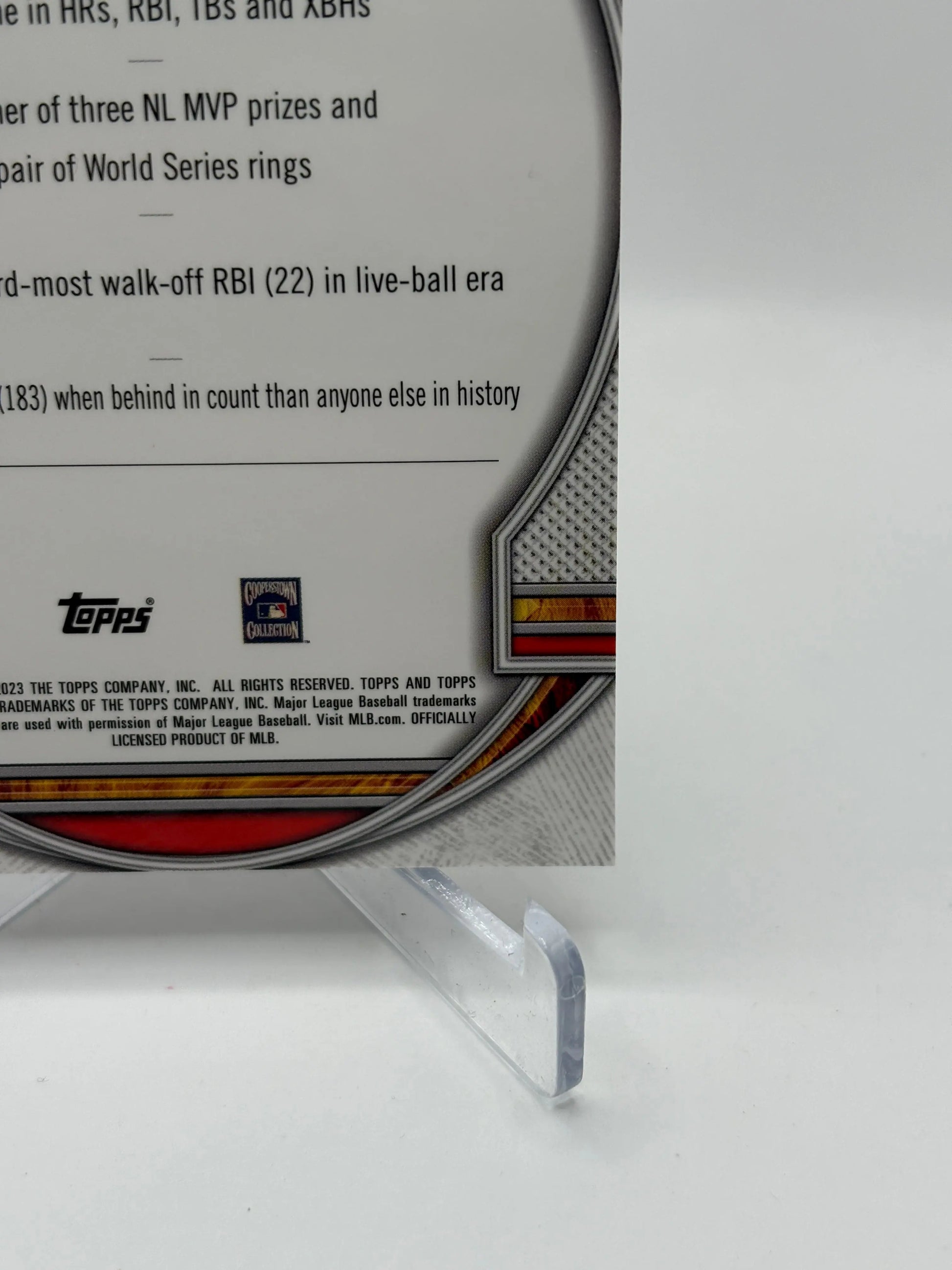 2023 Topps Tribute - #57 Albert Pujols St Louis Cardinals FRENLY BRICKS - Open 7 Days