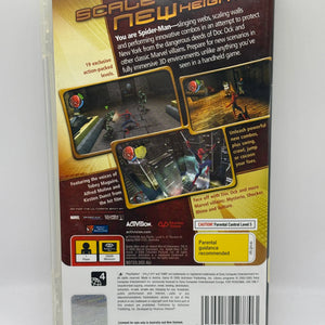 Playstation Portable PSP - Spider-man 2 2005 Complete Activision FRENLY BRICKS - Open 7 Days