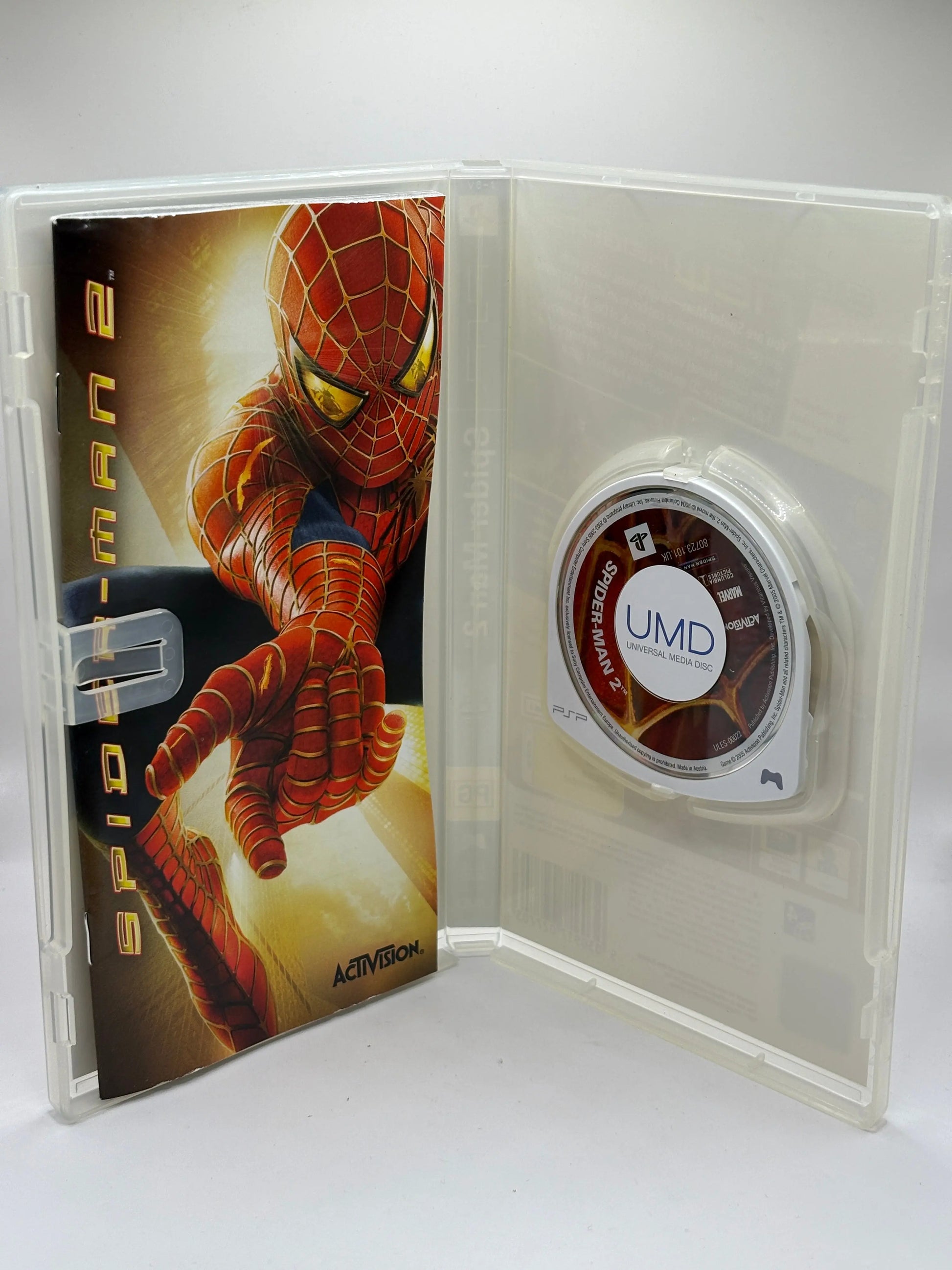 Playstation Portable PSP - Spider-man 2 2005 Complete Activision FRENLY BRICKS - Open 7 Days