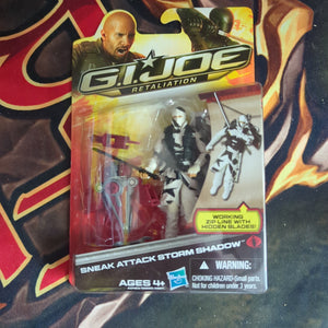 G.I. Joe: Retaliation 'Sneak Attack Storm Shadow' Action Figure - HASBRO FRENLY BRICKS - Open 7 Days