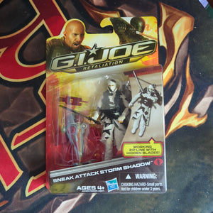 G.I. Joe: Retaliation 'Sneak Attack Storm Shadow' Action Figure - HASBRO FRENLY BRICKS - Open 7 Days