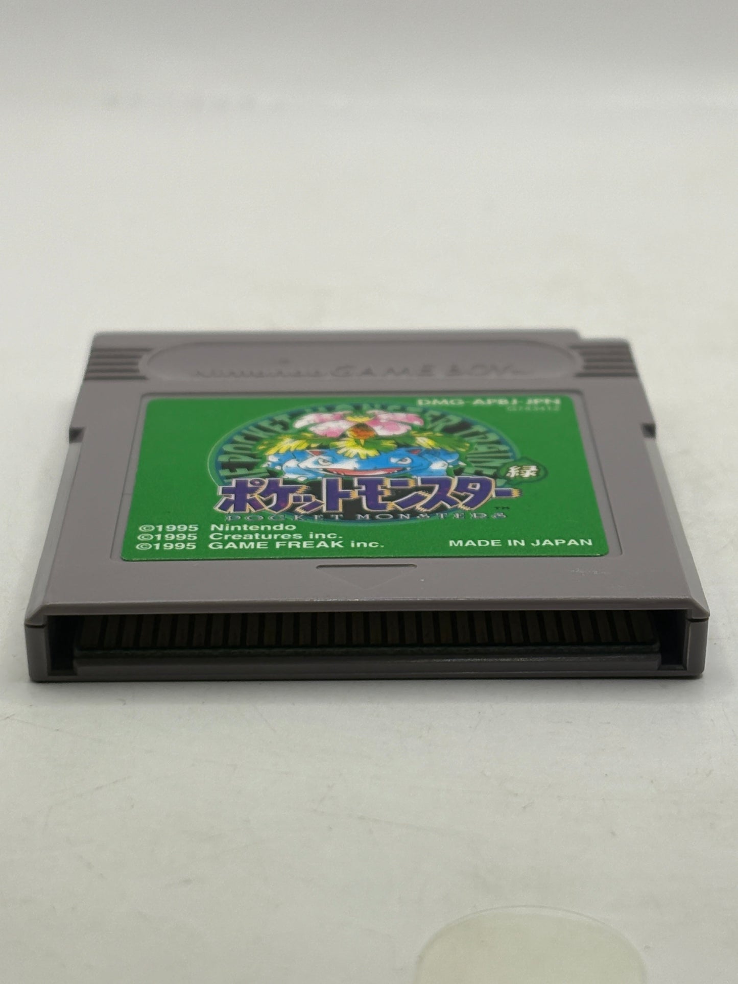 Nintendo Game Boy - Pokemon Green Japanese Video Game Cartridge FRENLY BRICKS - Open 7 Days
