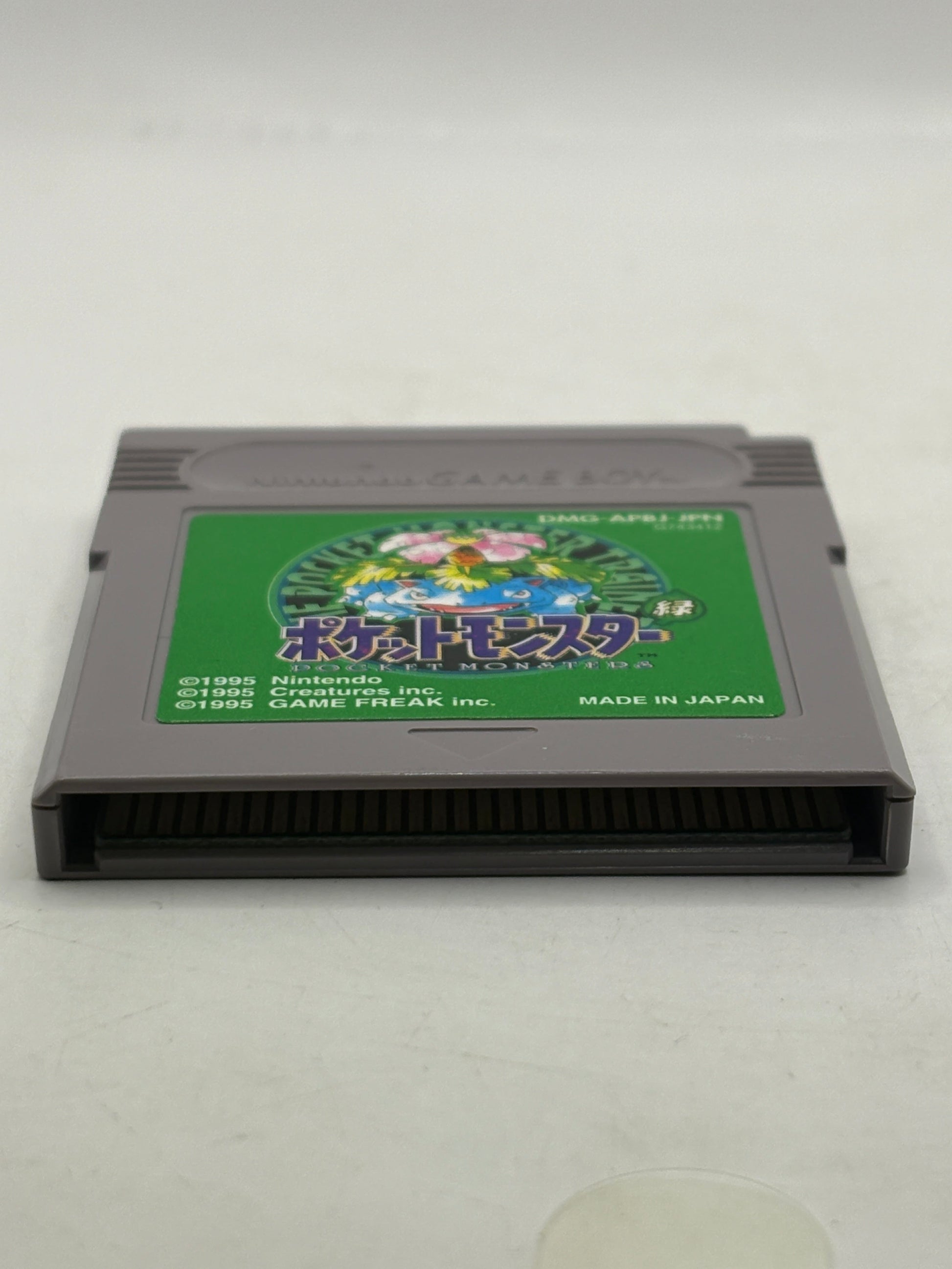 Nintendo Game Boy - Pokemon Green Japanese Video Game Cartridge FRENLY BRICKS - Open 7 Days