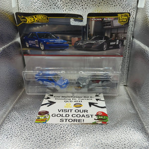 Hot Wheels Premium Car Culture Twin 2 Pack '94 Nissan Primera & Nissan R390 GT1 FRENLY BRICKS - Open 7 Days