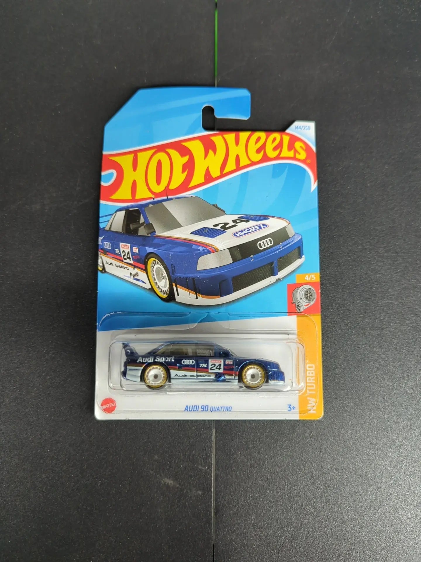 Hot Wheels 2024 - Audi 90 Quattro Super Treasure Hunt STH FRENLY BRICKS - Open 7 Days