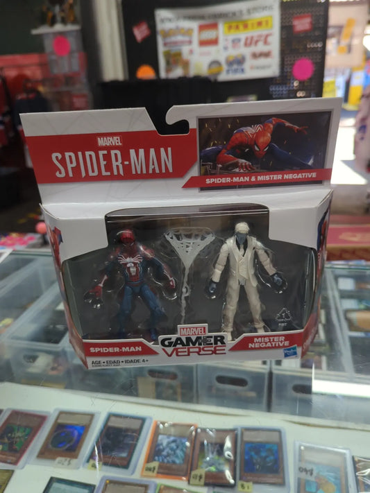 Hasbro 3.75" Marvel Gamer Verse Spider-Man & Mister Negative Action Figure Model FRENLY BRICKS - Open 7 Days