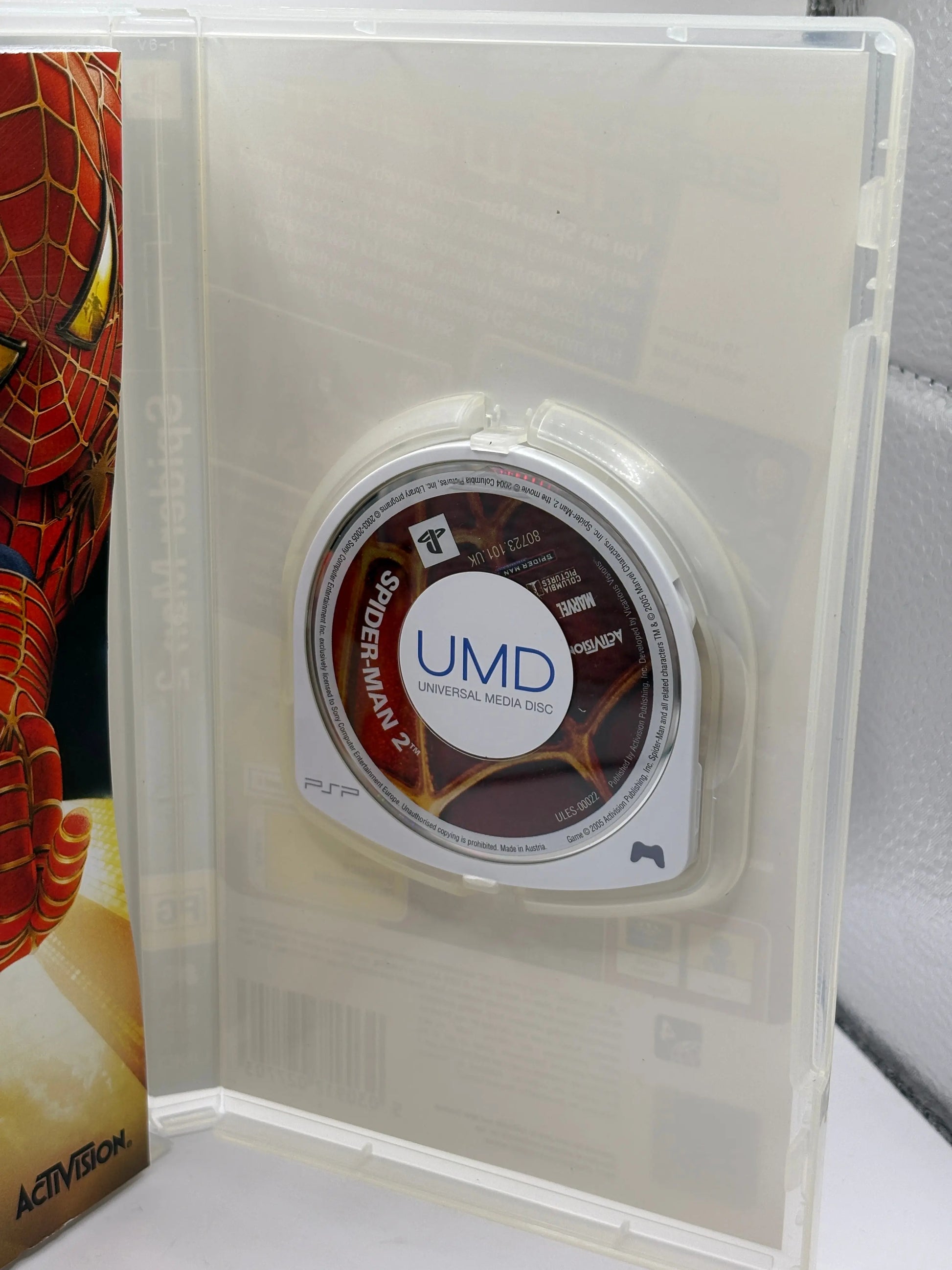 Playstation Portable PSP - Spider-man 2 2005 Complete Activision FRENLY BRICKS - Open 7 Days