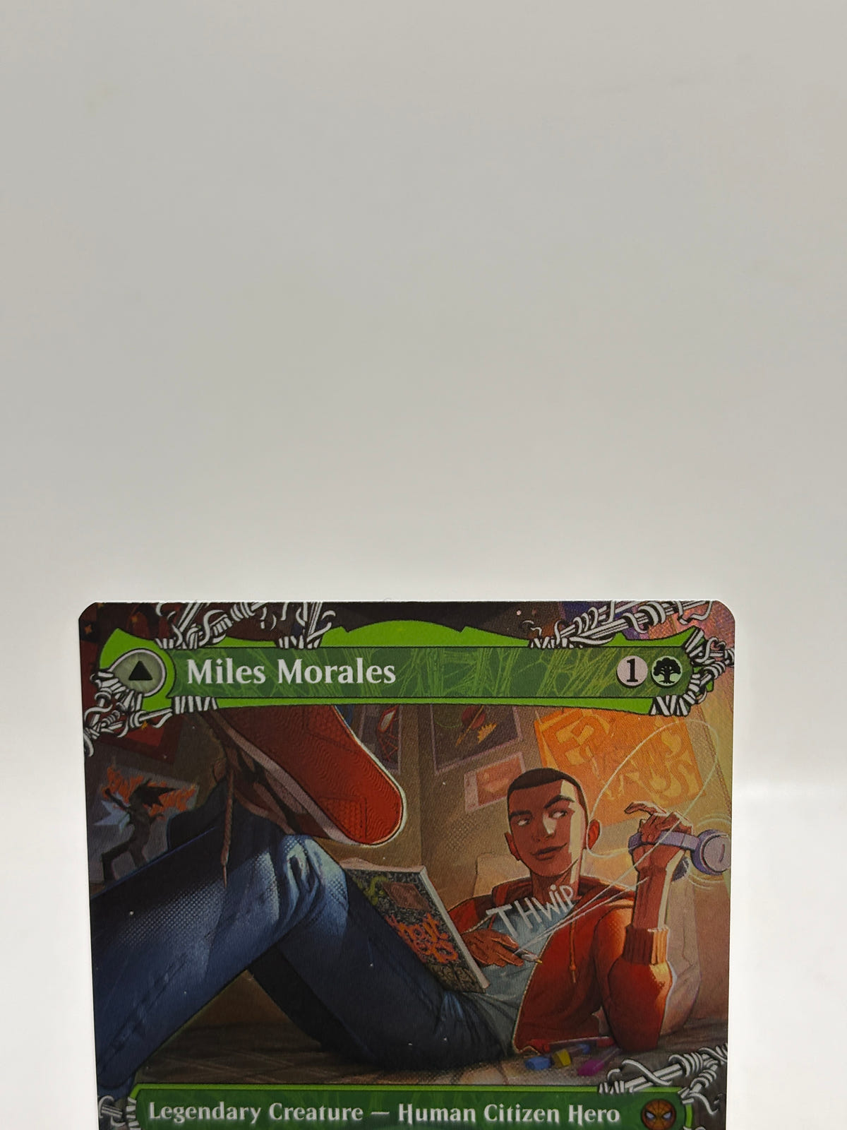 Miles Morales Ultimate Spider-Man (0211) (Borderless) Marvel's Spider-Man Foil image 3