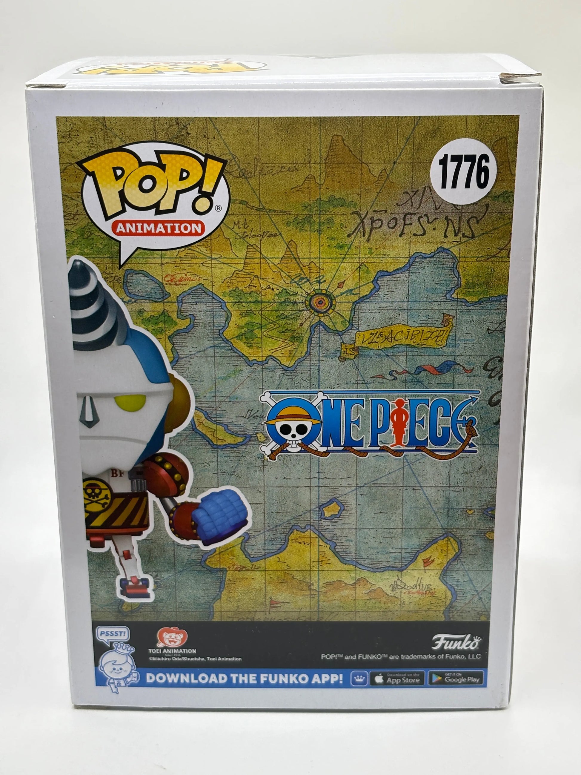 Funko POP! Animation One Piece #1776 General Franky Glow Chase SE FRENLY BRICKS - Open 7 Days