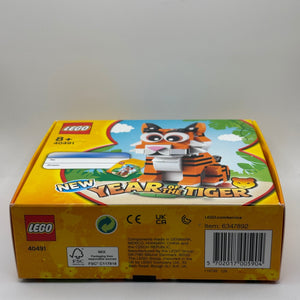 Lego Seasonal 40491 Year of the Tiger Brand New and Sealed FRENLY BRICKS - Open 7 Days