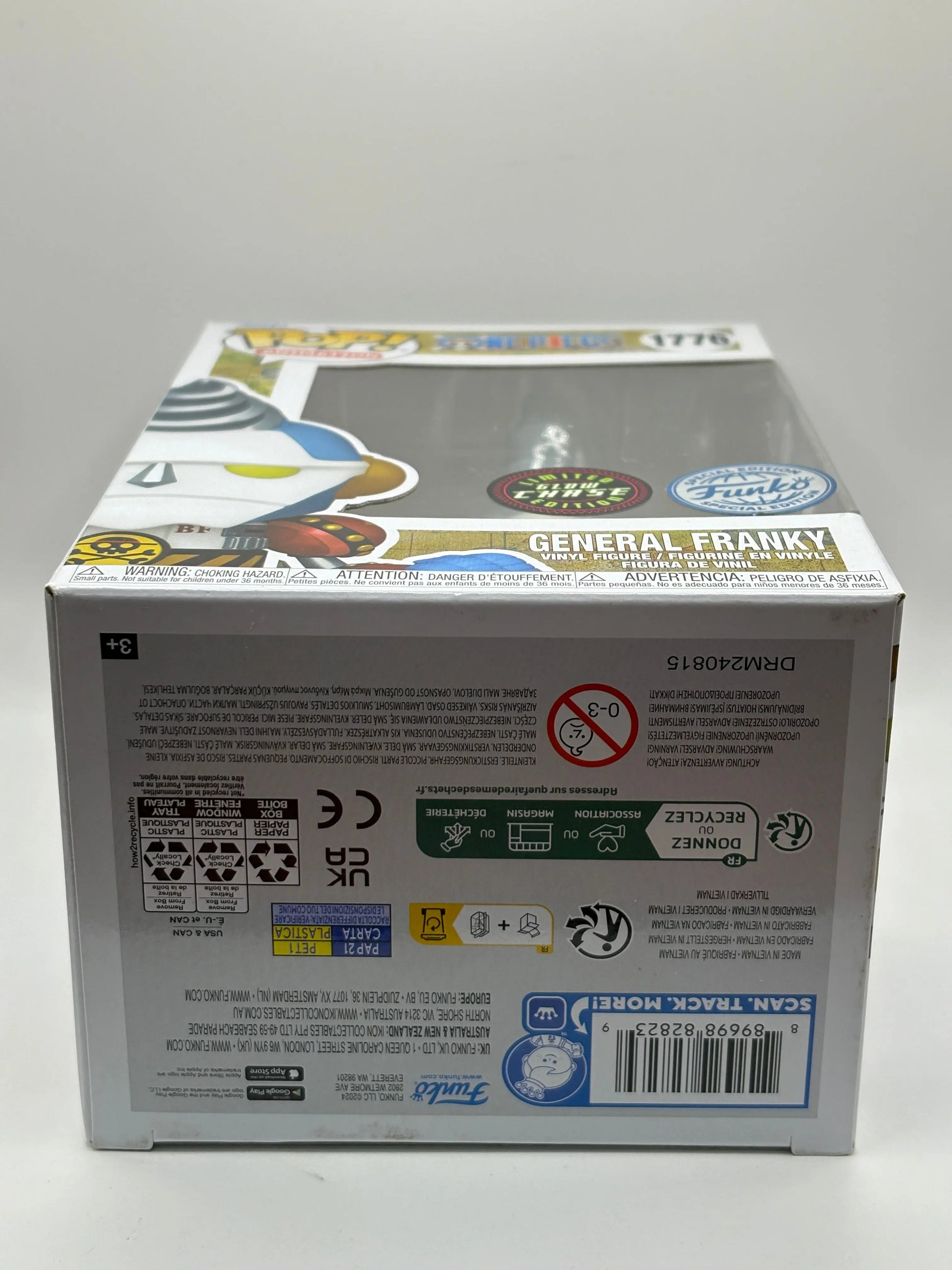 Funko POP! Animation One Piece #1776 General Franky Glow Chase SE FRENLY BRICKS - Open 7 Days