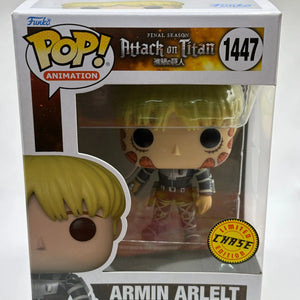 Funko POP! Animation Attack on Titan #1447 Armin Arlelt Limited Chase FRENLY BRICKS - Open 7 Days