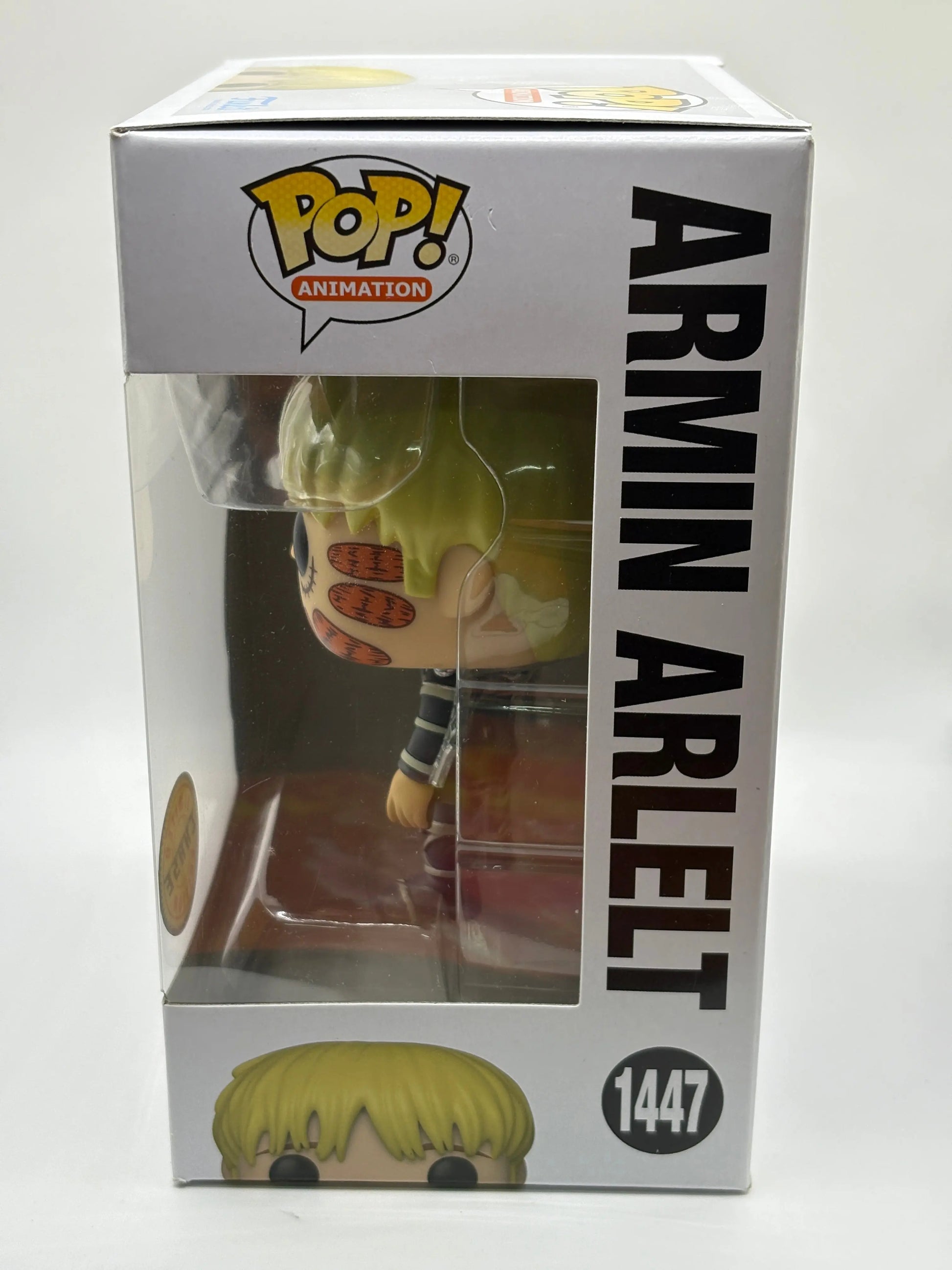 Funko POP! Animation Attack on Titan #1447 Armin Arlelt Limited Chase FRENLY BRICKS - Open 7 Days