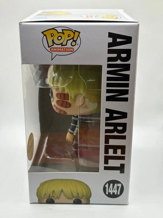 Funko POP! Animation Attack on Titan #1447 Armin Arlelt Limited Chase FRENLY BRICKS - Open 7 Days