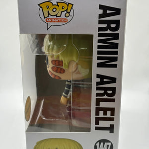 Funko POP! Animation Attack on Titan #1447 Armin Arlelt Limited Chase FRENLY BRICKS - Open 7 Days