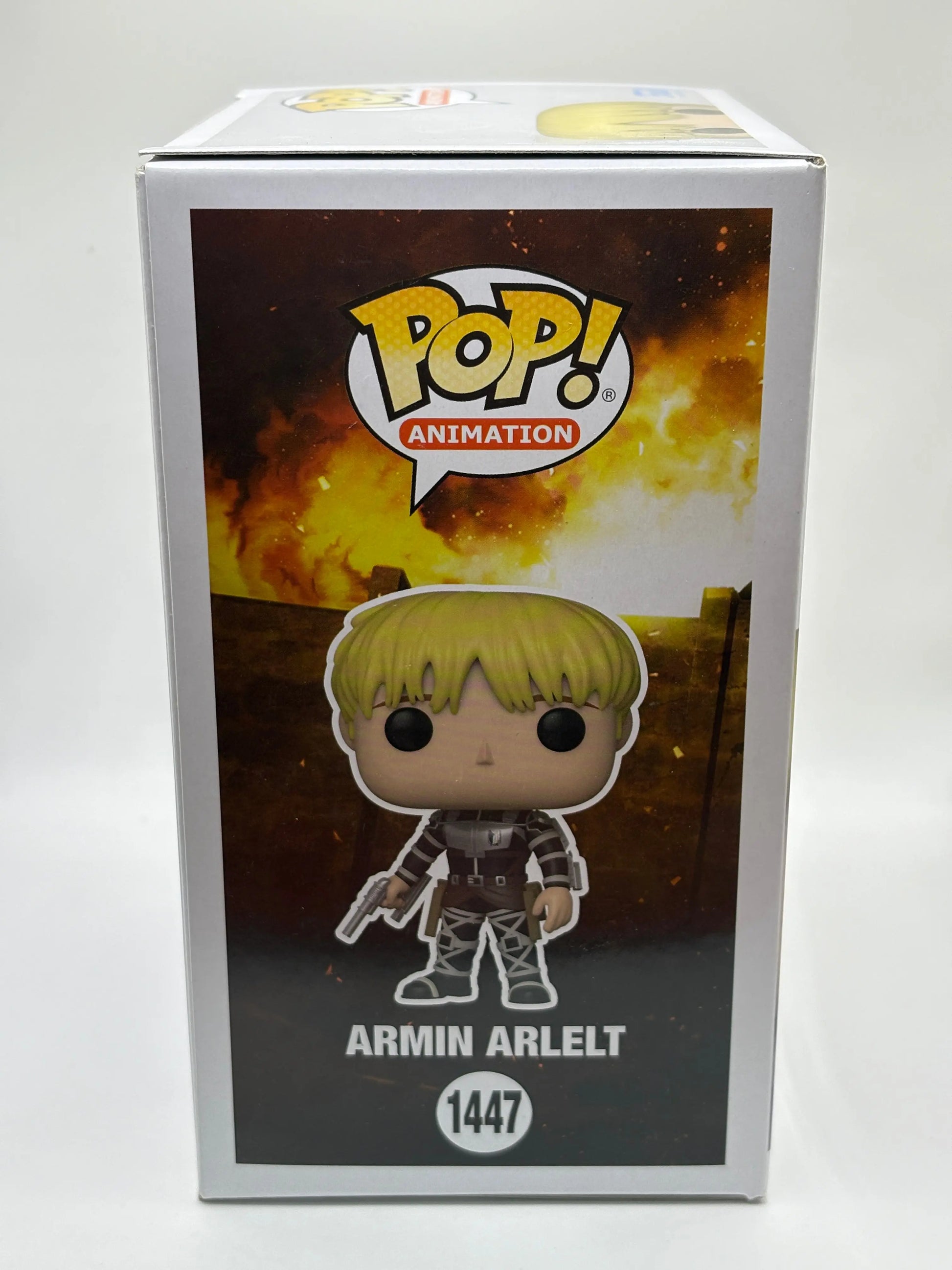 Funko POP! Animation Attack on Titan #1447 Armin Arlelt Limited Chase FRENLY BRICKS - Open 7 Days