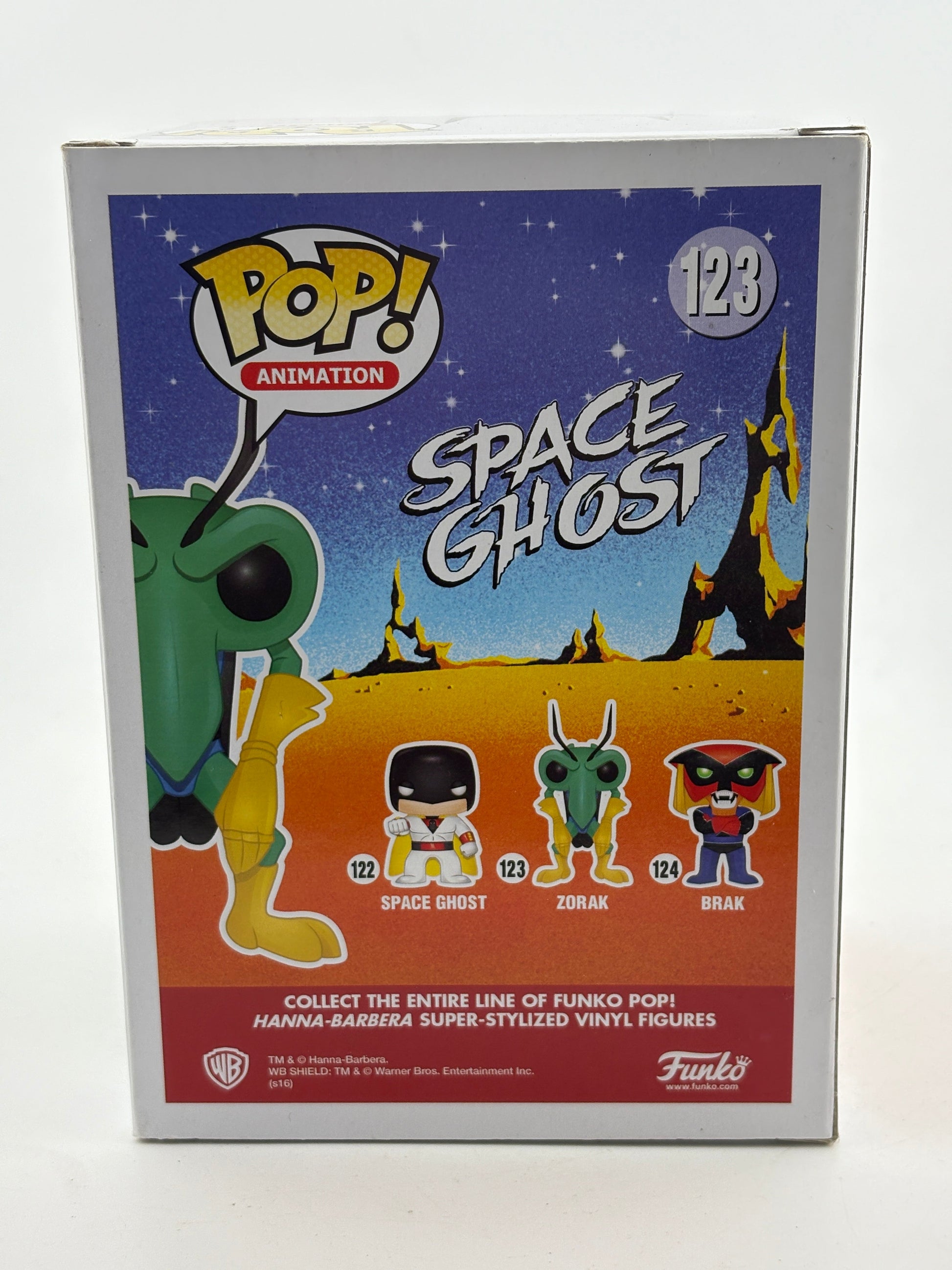 Funko POP! Animation Space Ghost #123 Zorak 2016 Summer Con Exclusive FRENLY BRICKS - Open 7 Days