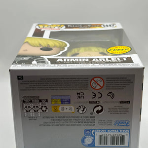 Funko POP! Animation Attack on Titan #1447 Armin Arlelt Limited Chase FRENLY BRICKS - Open 7 Days