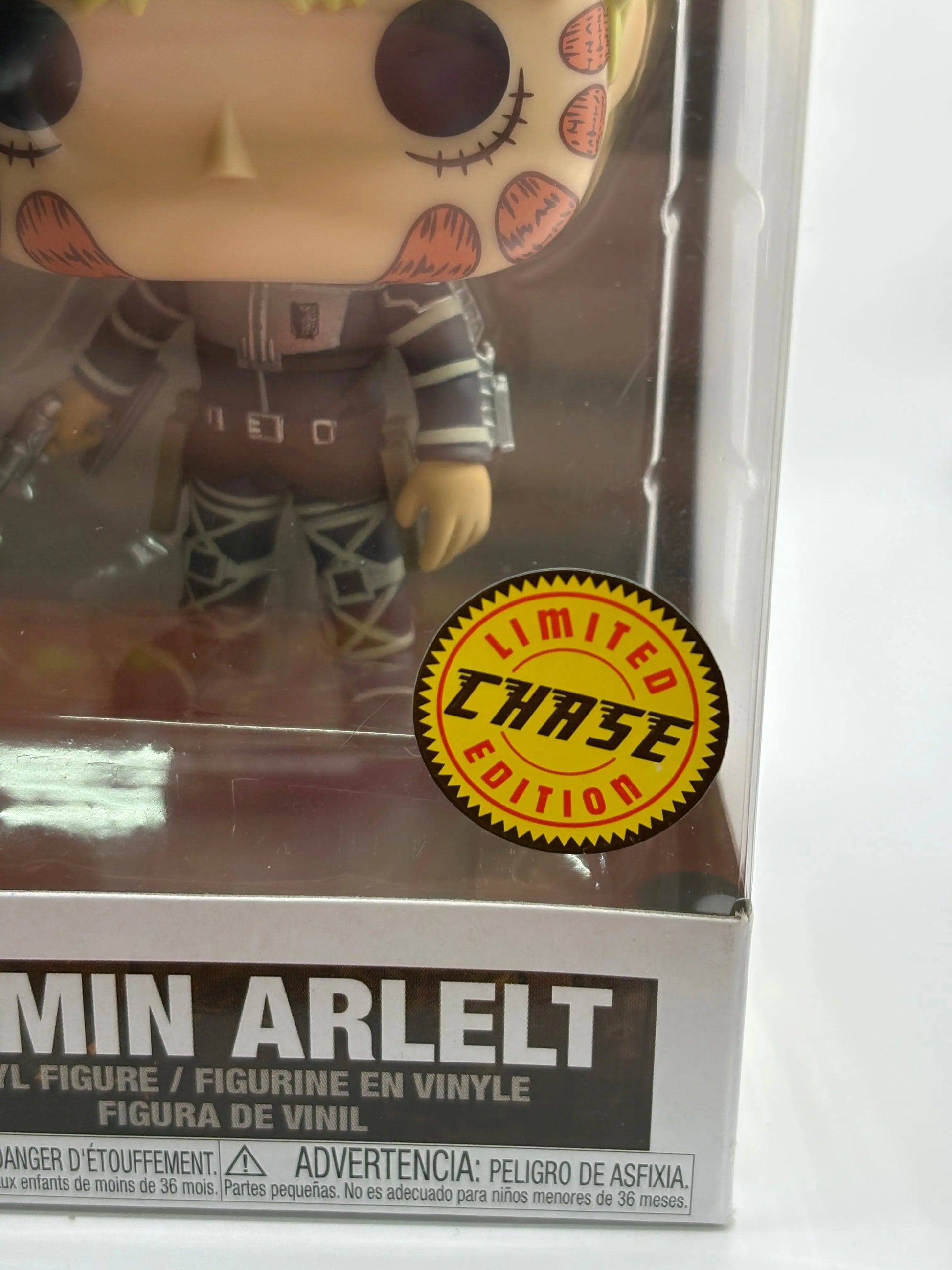 Funko POP! Animation Attack on Titan #1447 Armin Arlelt Limited Chase FRENLY BRICKS - Open 7 Days