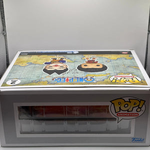 Funko POP! Animation One Piece 2 Pack Luffy & Foxy Limited Chase SE FRENLY BRICKS - Open 7 Days