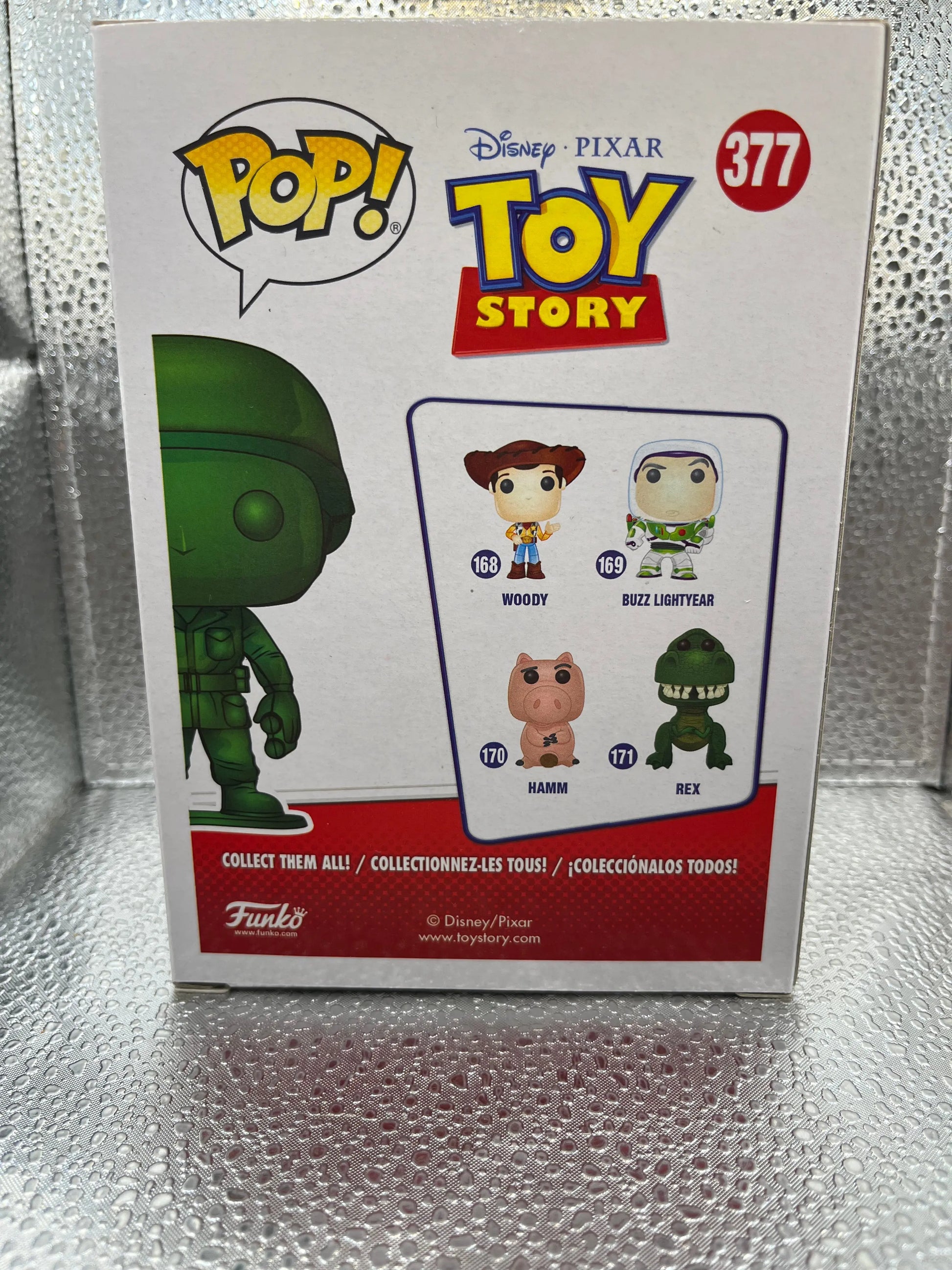 Funko POP Disney Pixar - Toy Story - Army Man #377 FRENLY BRICKS - Open 7 Days