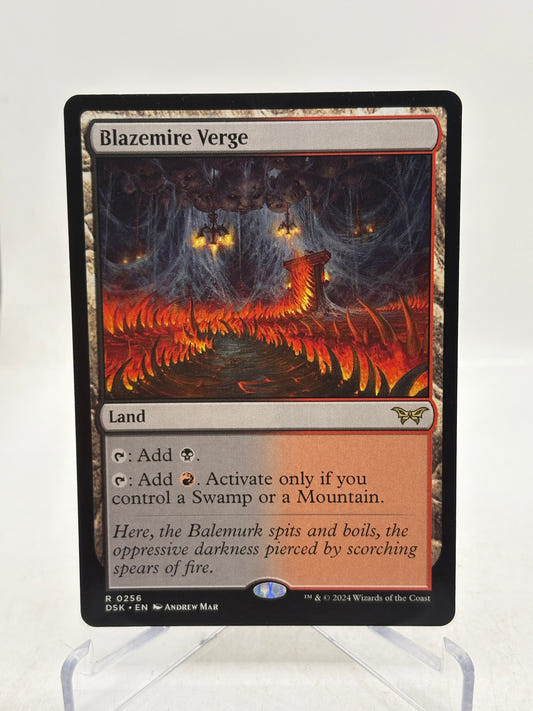 Blazemire Verge Duskmourn: House of Horror Regular LP R 0256
