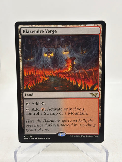 Blazemire Verge Duskmourn: House of Horror Regular LP R 0256