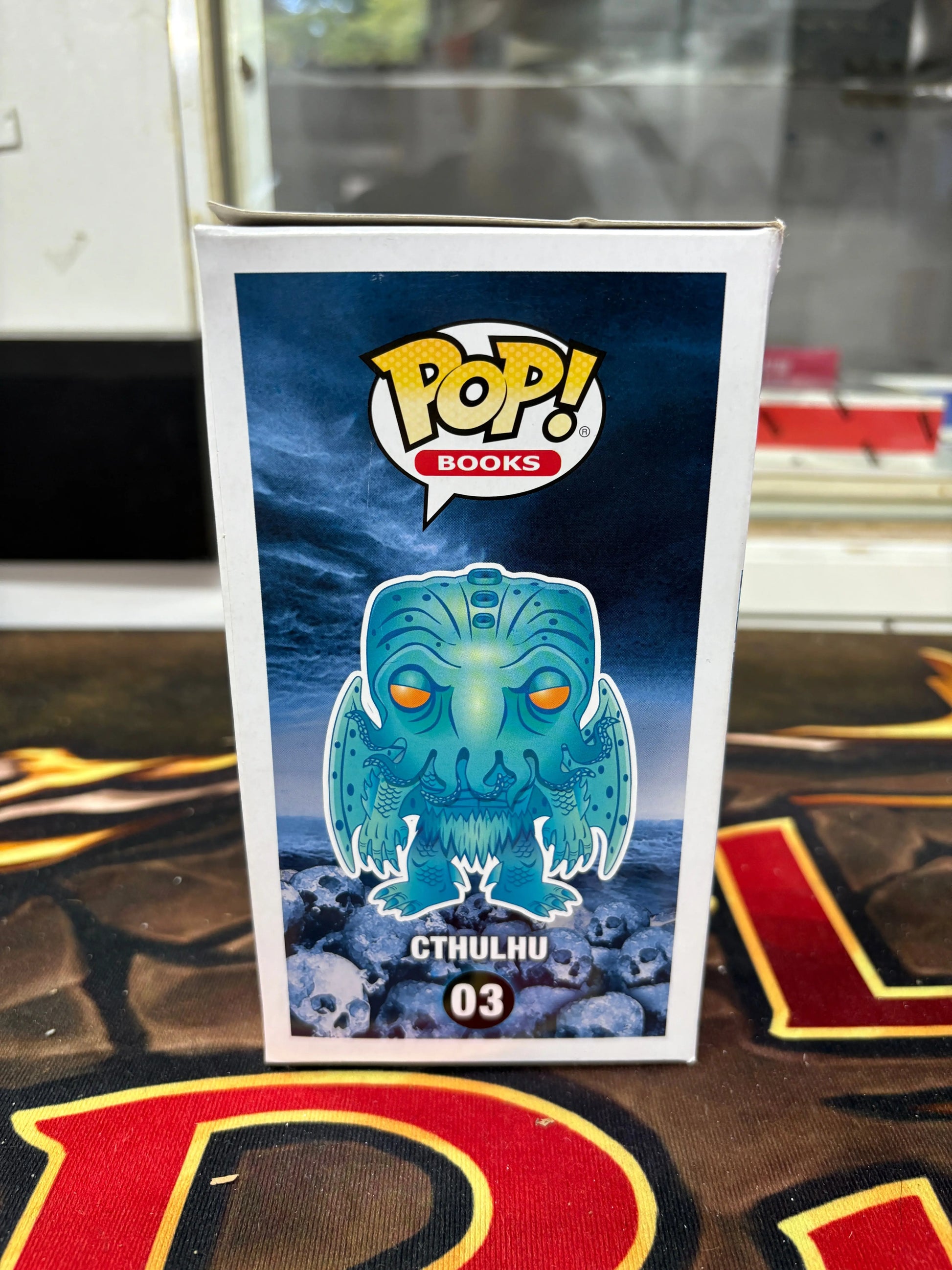 Funko POP! Books Cthulhu Master of Rlyeh #03 Cthulhu blue FRENLY BRICKS - Open 7 Days