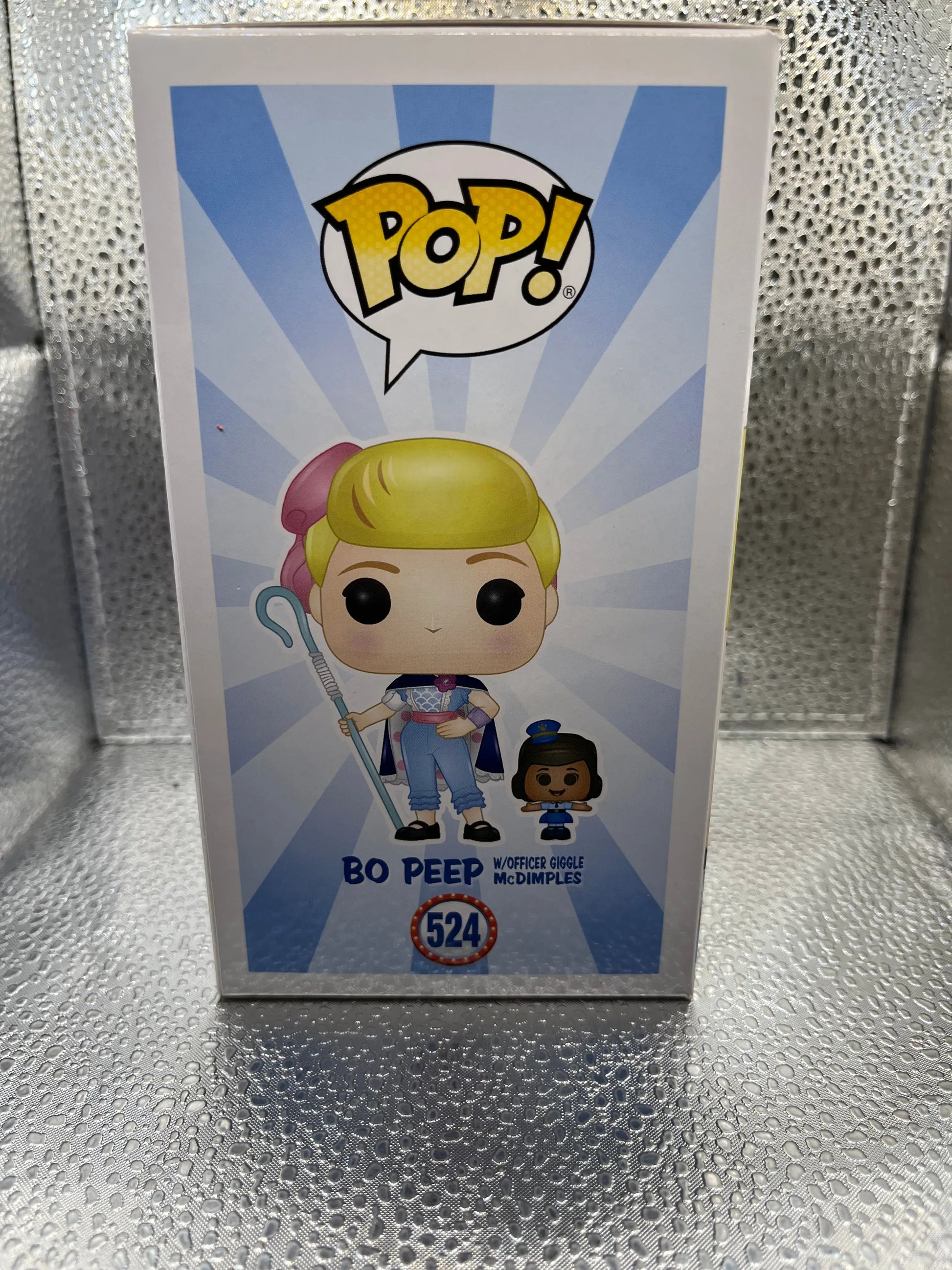 Funko POP Disney Pixar - Toy Story 4 - Bo Peep with Officer Giggle McDimples #524 FRENLY BRICKS - Open 7 Days