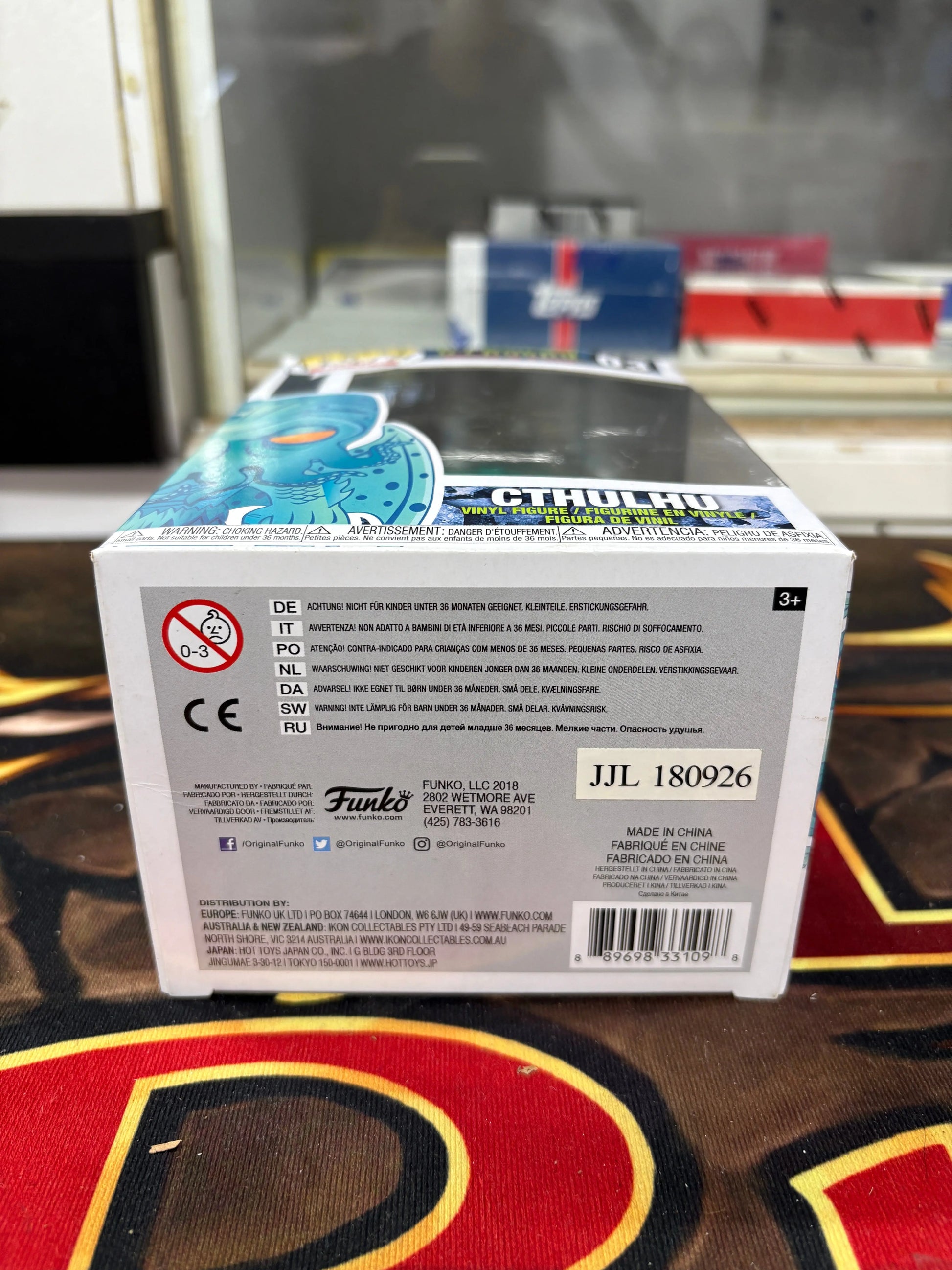 Funko POP! Books Cthulhu Master of Rlyeh #03 Cthulhu blue FRENLY BRICKS - Open 7 Days