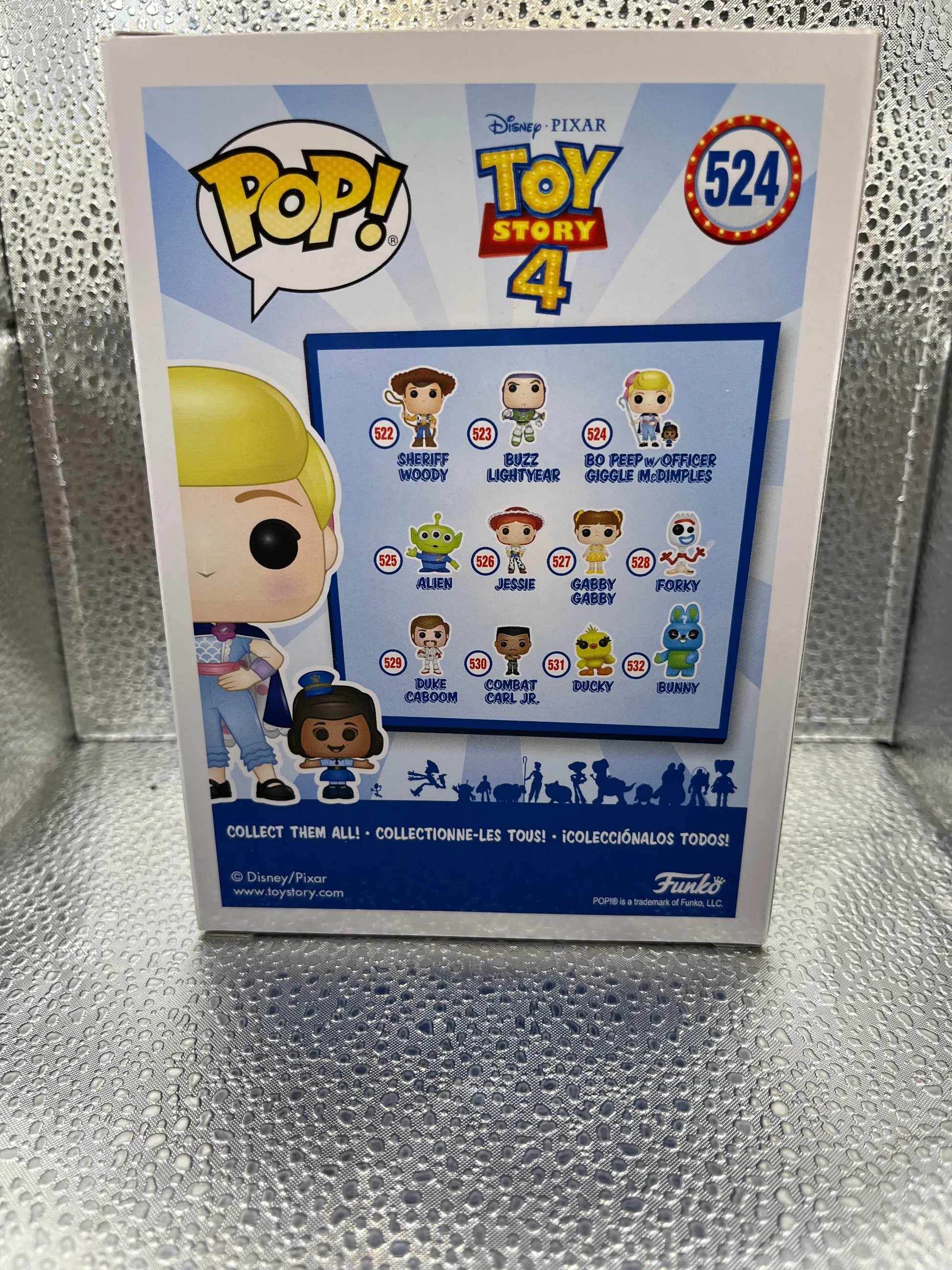 Funko POP Disney Pixar - Toy Story 4 - Bo Peep with Officer Giggle McDimples #524 FRENLY BRICKS - Open 7 Days