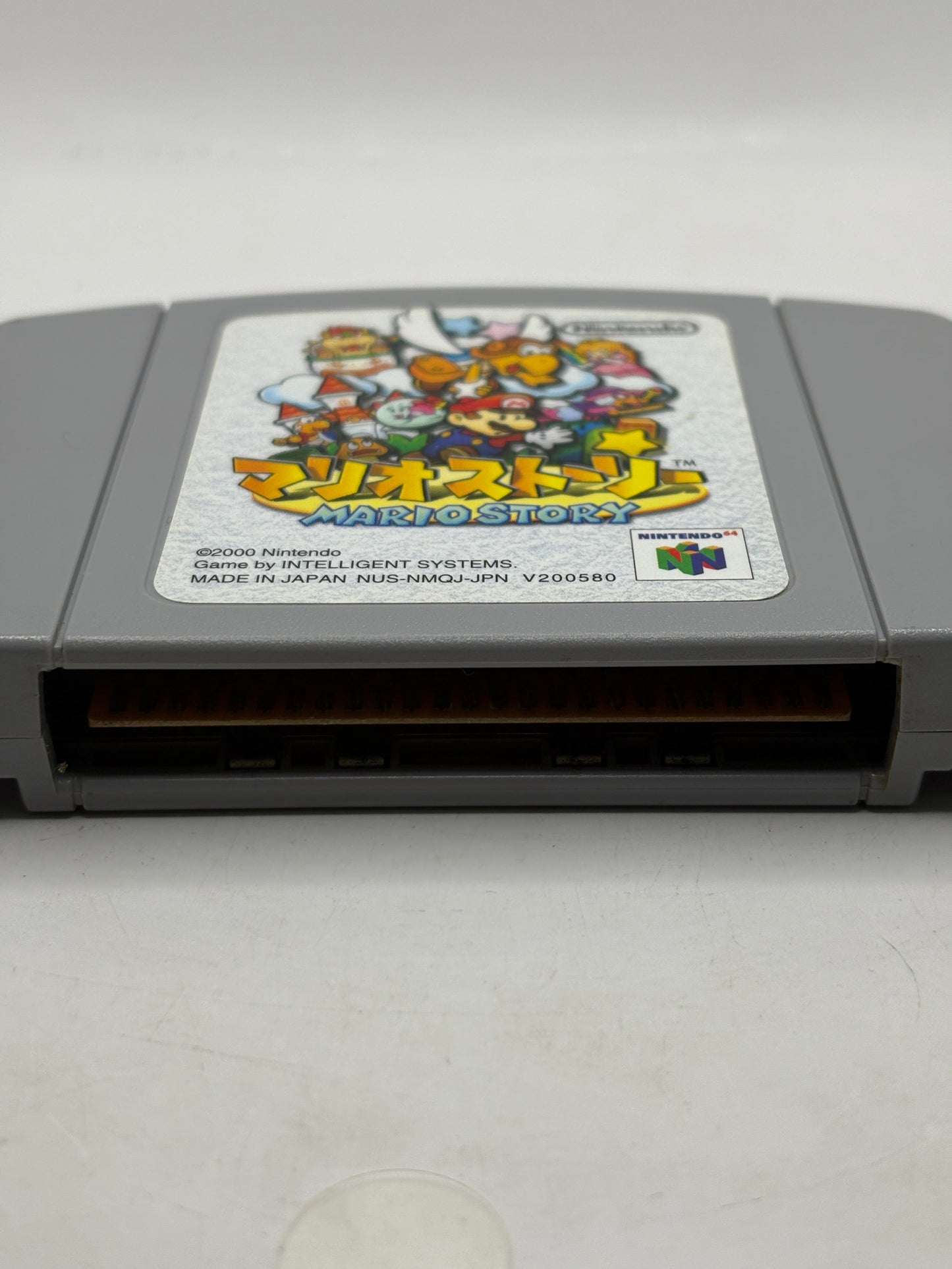 Nintendo 64 Video Game Cartridge Japanese Mario Story FRENLY BRICKS - Open 7 Days