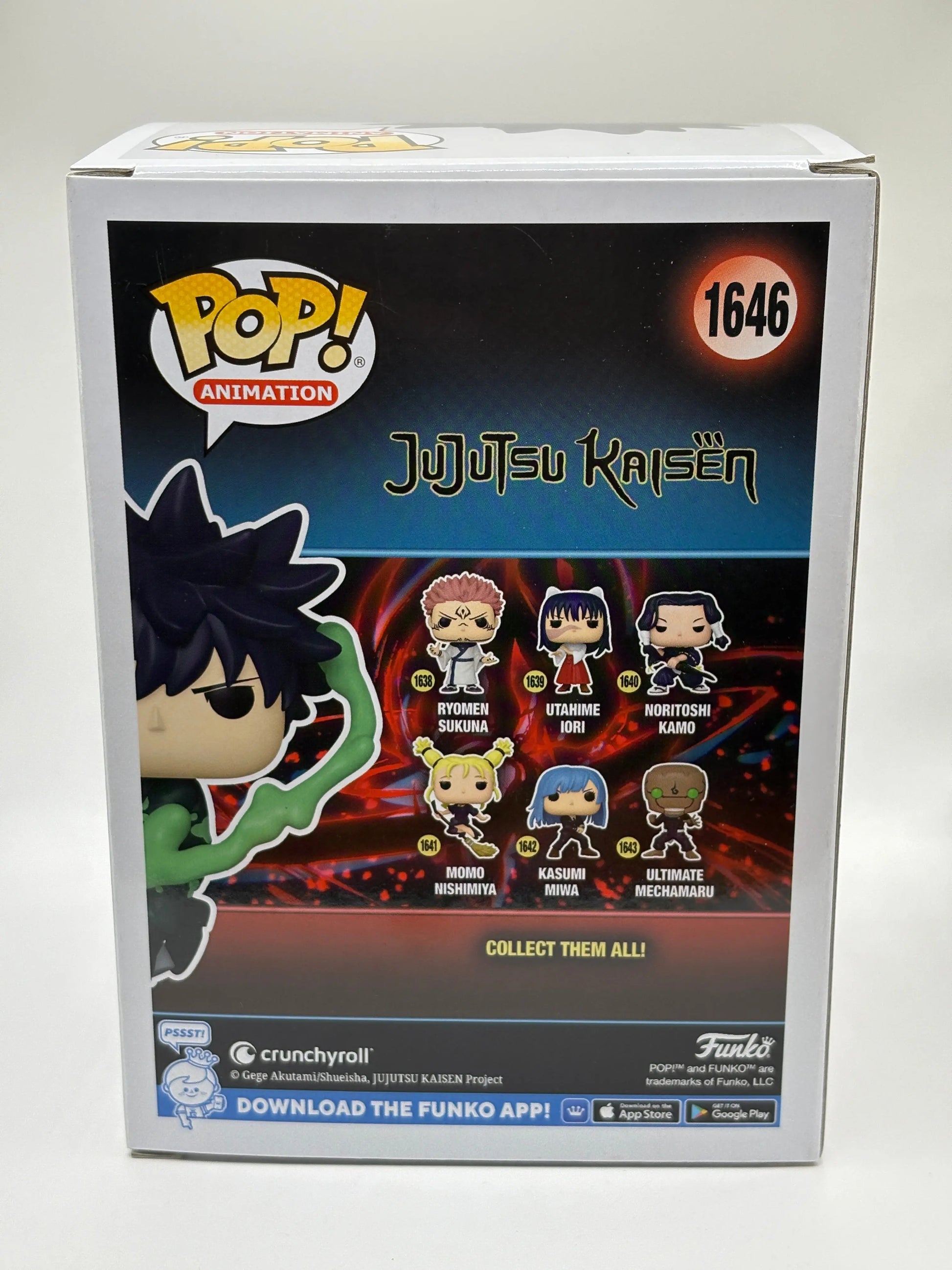 Funko POP! Animation Jujutsu Kaisen #1646 Megumi Fushiguro Glow Chase SE FRENLY BRICKS - Open 7 Days