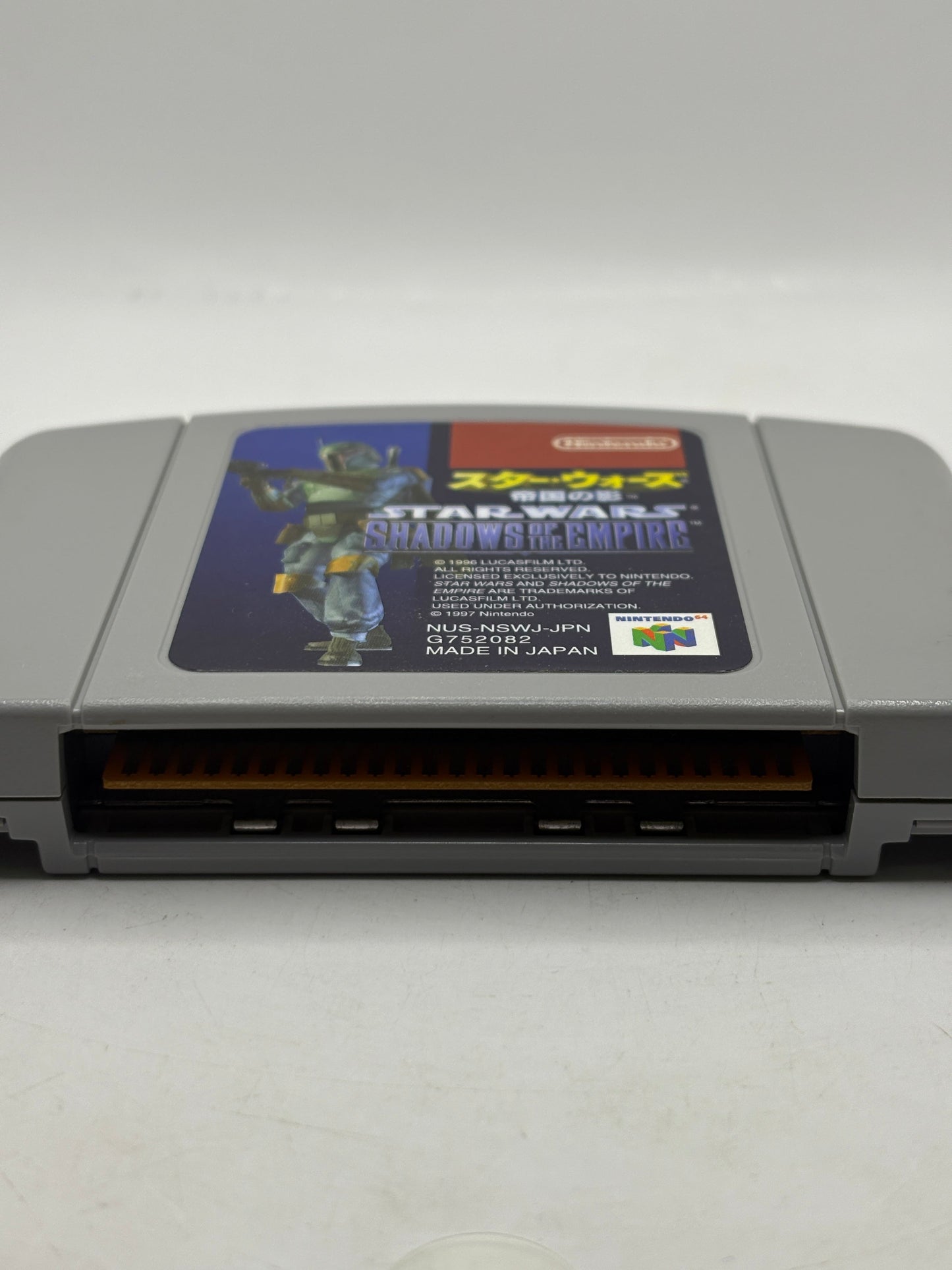 Nintendo 64 Video Game Cartridge Japanese Star Wars Shadows of the Empire FRENLY BRICKS - Open 7 Days