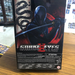 GI JOE Classified #16 Origins Movie SNAKE EYES 6” Figure 2021 Hasbro FRENLY BRICKS - Open 7 Days