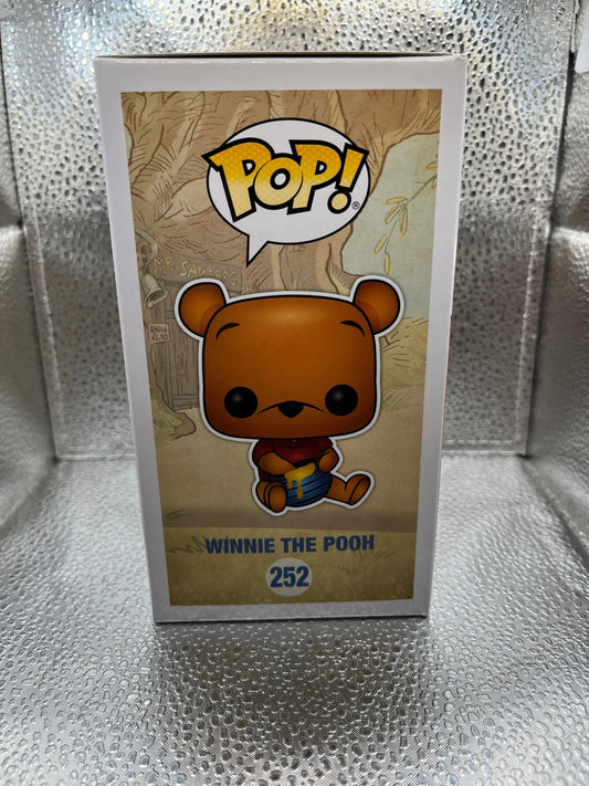 Funko POP Disney - Winnie the Pooh #252 (Flocked Special Edition) FRENLY BRICKS - Open 7 Days