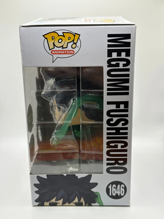 Funko POP! Jujutsu Kaisen #1646 Megumi Fushiguro Glow Chase SE ERROR STICKER FRENLY BRICKS - Open 7 Days