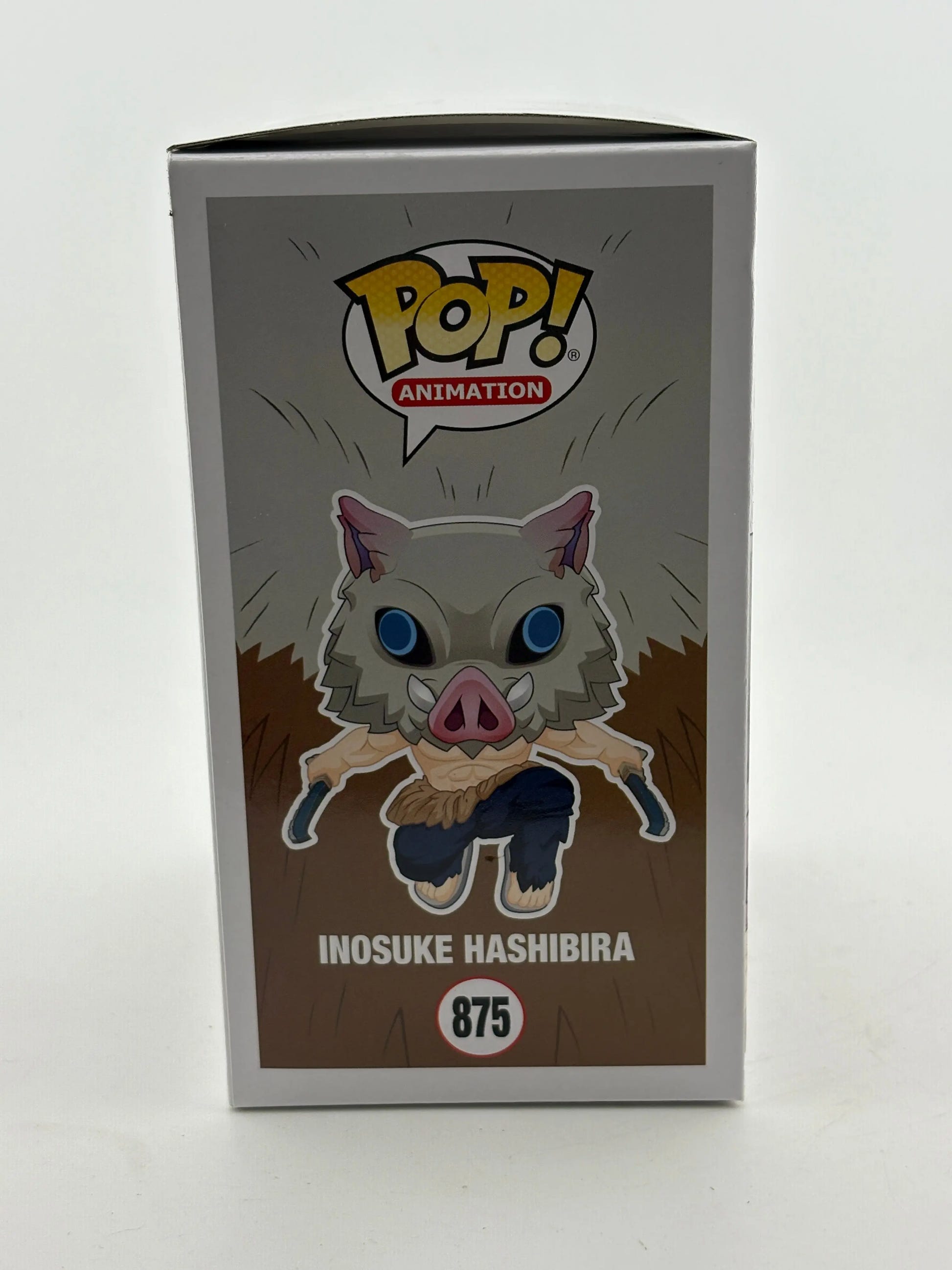Funko POP! Animation Demon Slayer #875 Inosuke Hashibira Flocked SE FRENLY BRICKS - Open 7 Days image 4