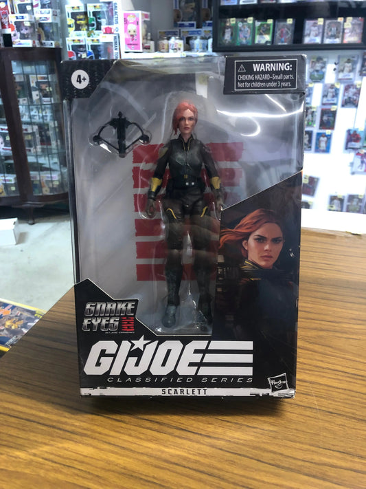 GI Joe Classified Snake Eyes Origins Movie Scarlett 6" Action Figure FRENLY BRICKS - Open 7 Days