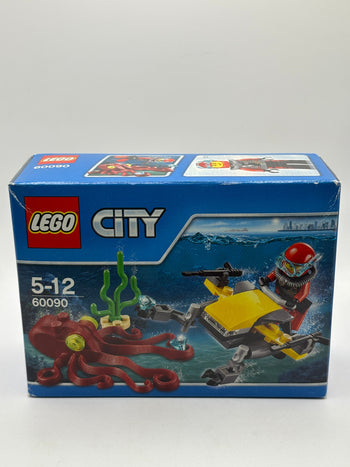 Lego CITY Deep Sea Scuba Scooter 60090 Brand New and Sealed FRENLY BRICKS - Open 7 Days