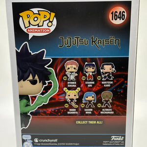 Funko POP! Jujutsu Kaisen #1646 Megumi Fushiguro Glow Chase SE ERROR STICKER FRENLY BRICKS - Open 7 Days