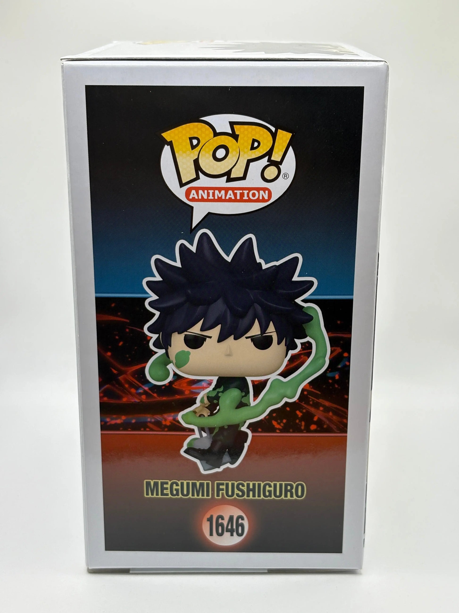 Funko POP! Jujutsu Kaisen #1646 Megumi Fushiguro Glow Chase SE ERROR STICKER FRENLY BRICKS - Open 7 Days
